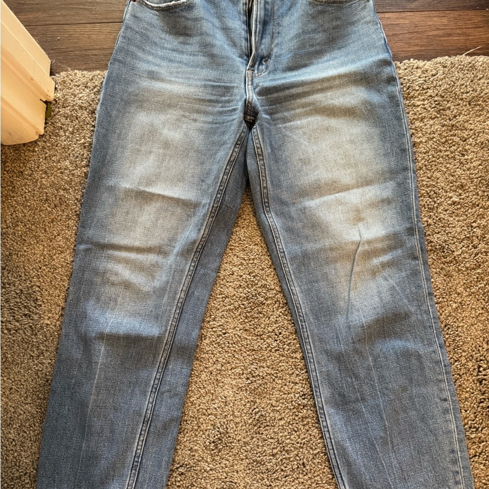 Abercrombie & Fitch Light Blue Mom Jeans